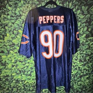 Vintage NFL Chicago Bears JULIUS PEPPERS Football Jersey XL Team Apparel #90 GUC